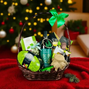 Kosz prezentowy Zielona Gałązka