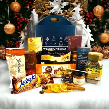 Paczka prezentowa PIERNIK Z POMARAŃCZĄ