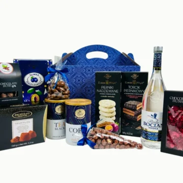 Box prezentowy Szlachetny Smakołyk idealny na prezent w pudełku prezentowym.