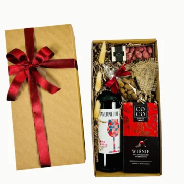 Box prezentowy aromatyczny raj słodkości w ślicznym pudełku.