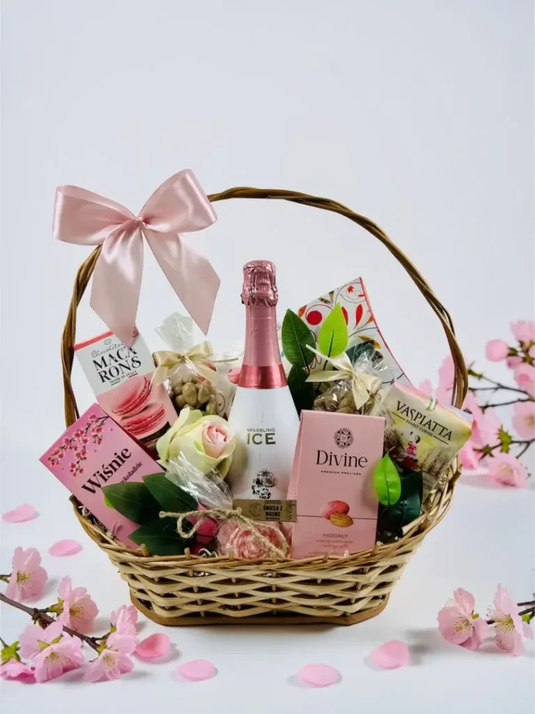Idealny kosz prezentowy dla kobiet.