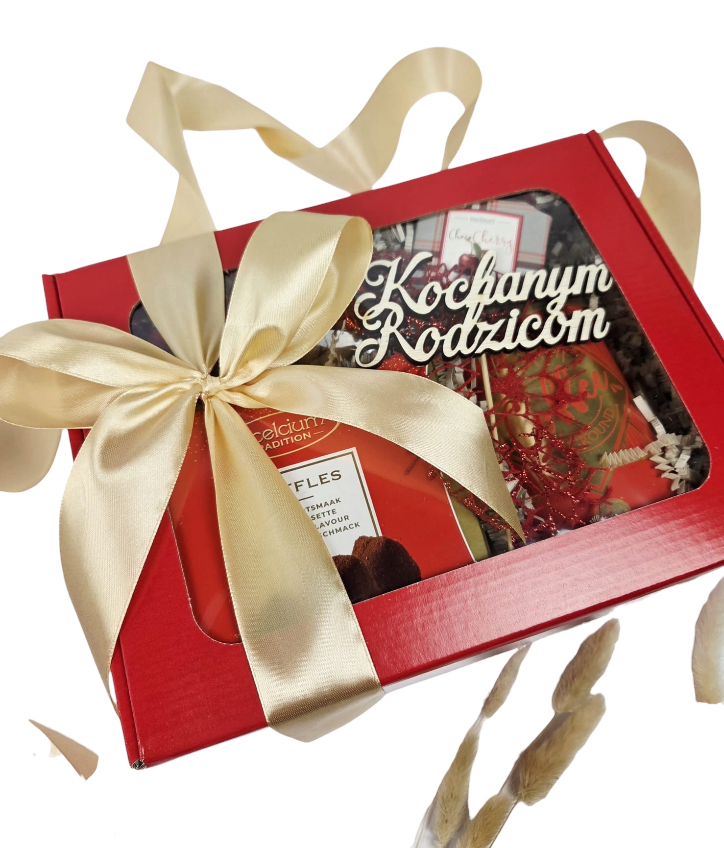 Box prezentowy Kochanym rodzicom.