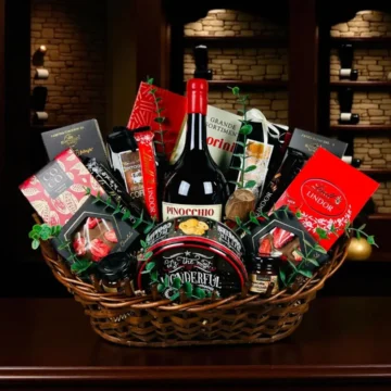 Kosz prezentowy Czerwone Inspiracje