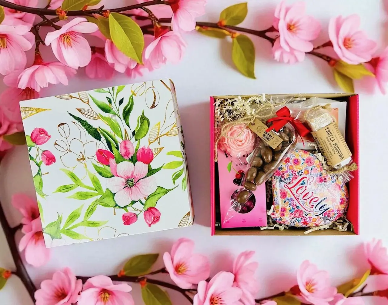 Box prezentowy kobiece muśnięcie