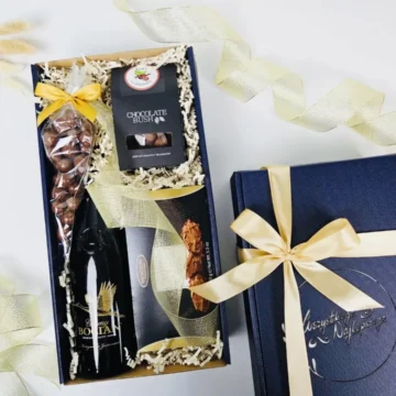 Box prezentowy najlepsze życzenia.