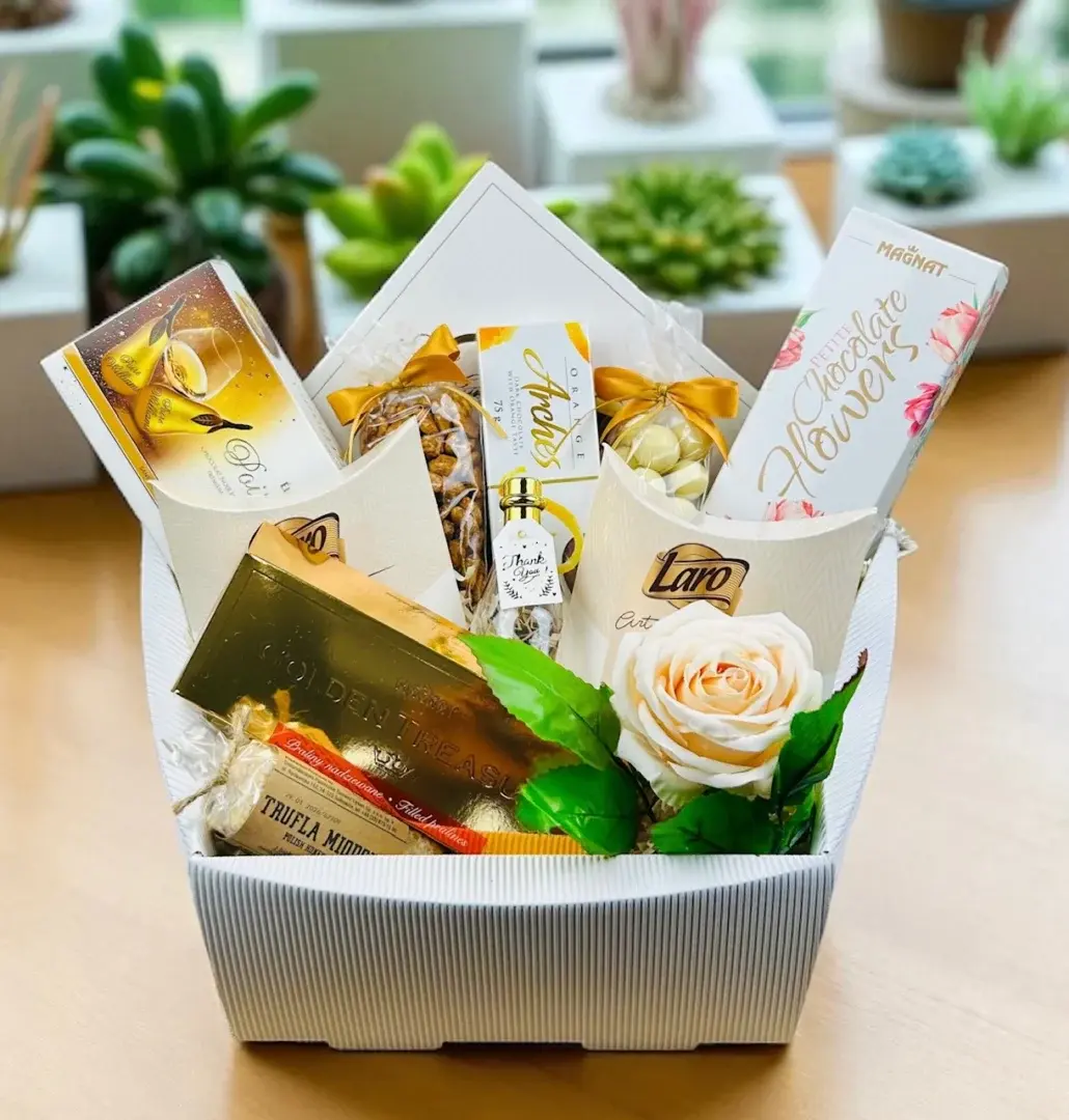 Zestaw prezentowy Złote Ozdoby