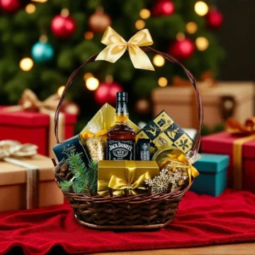 Kosz upominkowy Magia Świąt