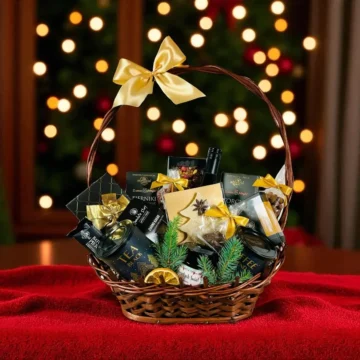 Kosz prezentowy Pod Choinką