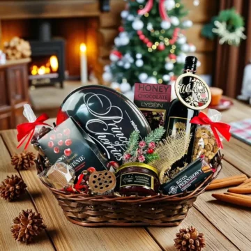 Kosz prezentowy Słodki Aromat