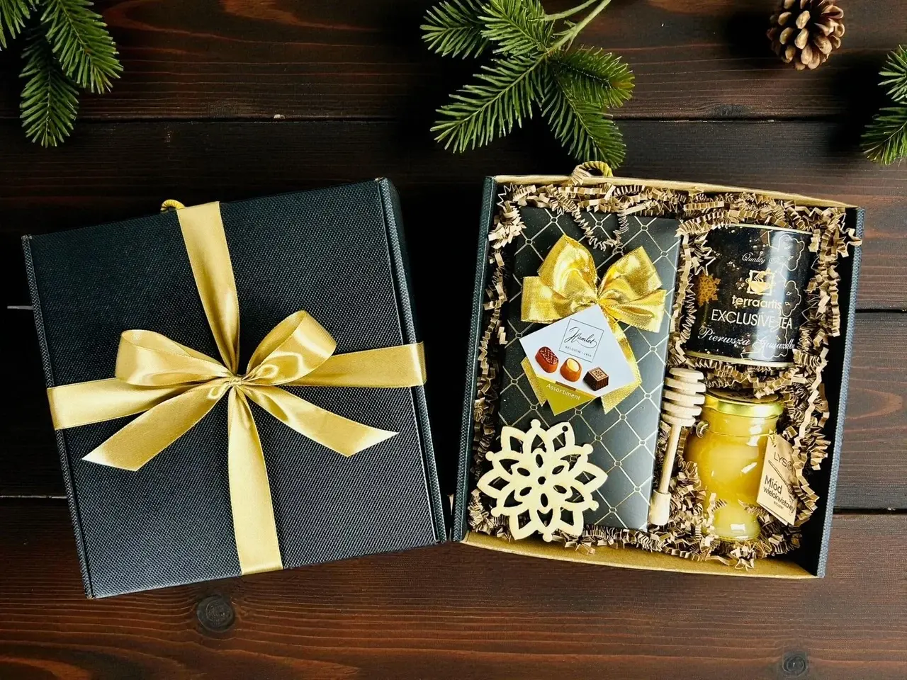 Zestaw upominkowy Złota słodycz