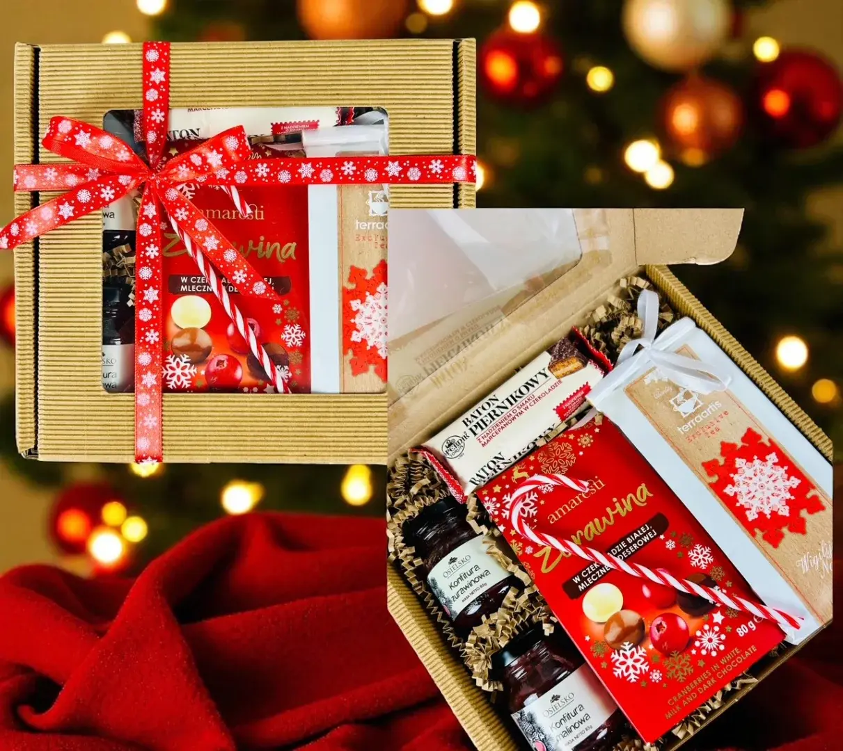 Zestaw upominkowy Czerwona gwiazdka